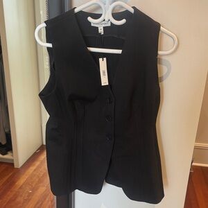 Banana Republic Classic Black Vest
